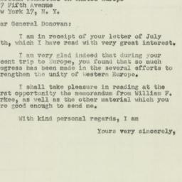 Letter: 1951 August 3