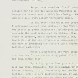 Letter: 1952 October 3