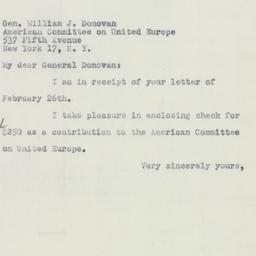 Letter: 1951 March 13
