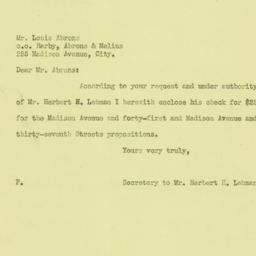 Letter: 1926 June 14