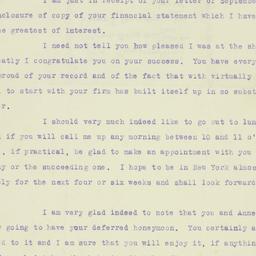 Letter: 1921 September 19