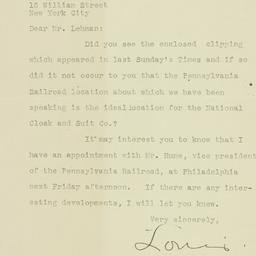 Letter: 1926 January 5