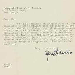 Letter: 1933 January 24