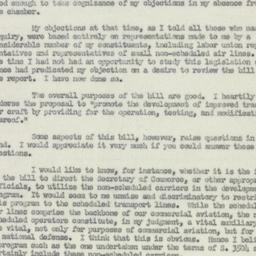 Letter: 1950 June 26