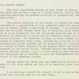 Letter: 1950 January 18