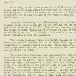Letter: 1950 April 6