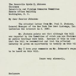 Letter: 1950 November 17