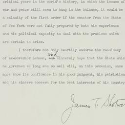 Manuscript: 1946 October 25