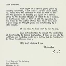 Letter: 1938 July 13