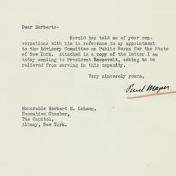 Letter: 1933 August 1