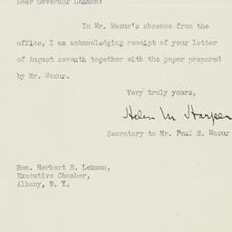 Letter: 1940 August 9