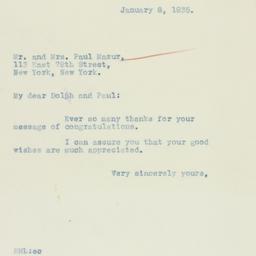 Letter: 1935 January 8