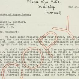 Letter: 1937 May 14
