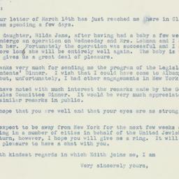 Letter: 1947 March 21