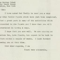 Letter: 1947 August 30