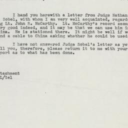 Memorandum: n.d.