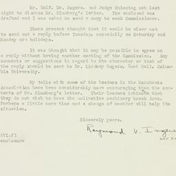 Letter: 1925 September 25