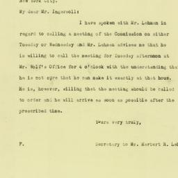 Letter: 1925 August 29