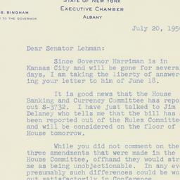 Telegram: 1956 July 20
