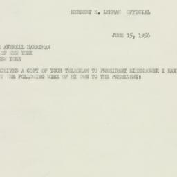 Administrative Record: 1956...
