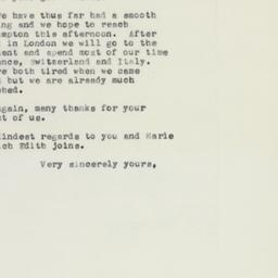 Telegram: 1957 June 5
