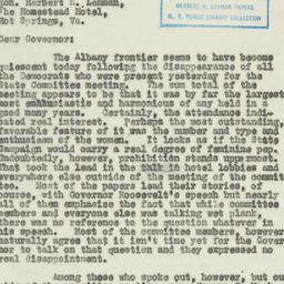 Letter: 1930 June 18