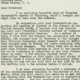 Letter: 1931 July 2