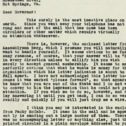 Letter: 1930 June 11