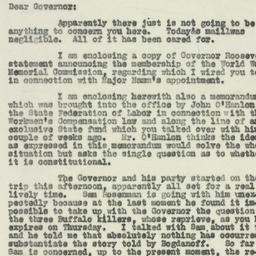 Letter: 1930 July 15