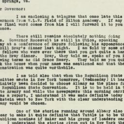 Letter: 1930 June 10