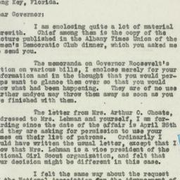 Letter: 1931 April 14