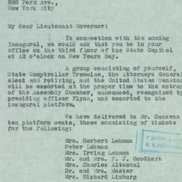 Letter: 1930 December 28