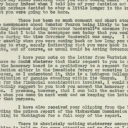 Letter: 1931 July 31