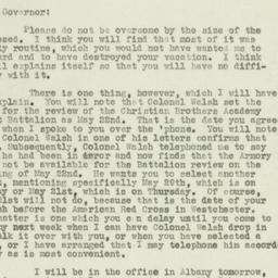 Letter: 1931 April 29