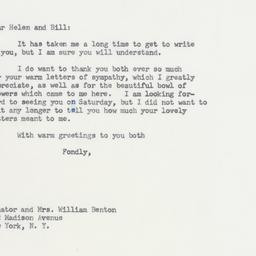Letter: 1964 January 8