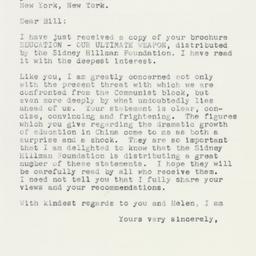 Letter: 1961 April 19