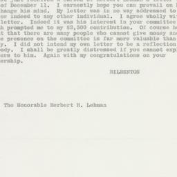 Letter: 1959 December 14