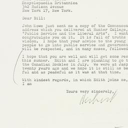 Letter: 1959 June 19