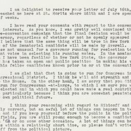 Letter: 1958 July 24