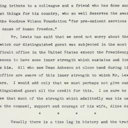 Speech: 1953 October 1