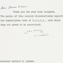 Letter: 1945 November 30