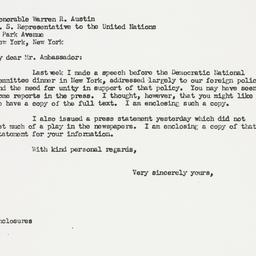 Letter: 1950 December 18