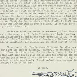 Letter: 1954 January 6