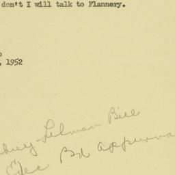 Note: 1952 April 7