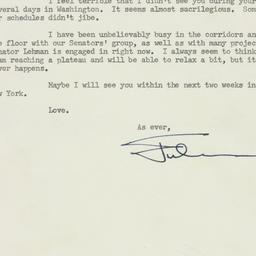 Letter: 1954 April 7