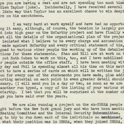 Letter: 1954 August 27