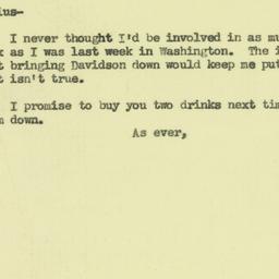 Letter: 1954 April 5