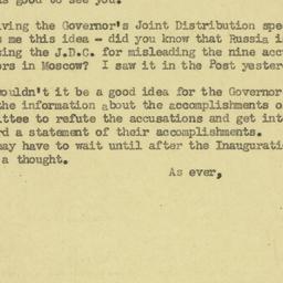 Letter: 1953 January 15