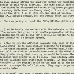 Letter: 1953 March 4