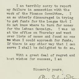 Letter: 1932 October 21